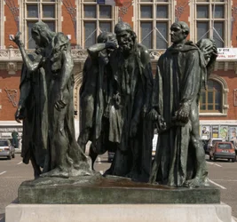 Les Bourgeois de Calais, achevé en 1889